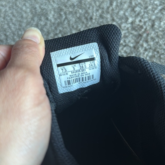 Nike Women’s Court Borough Low Black Trainers - Picture 9 of 9